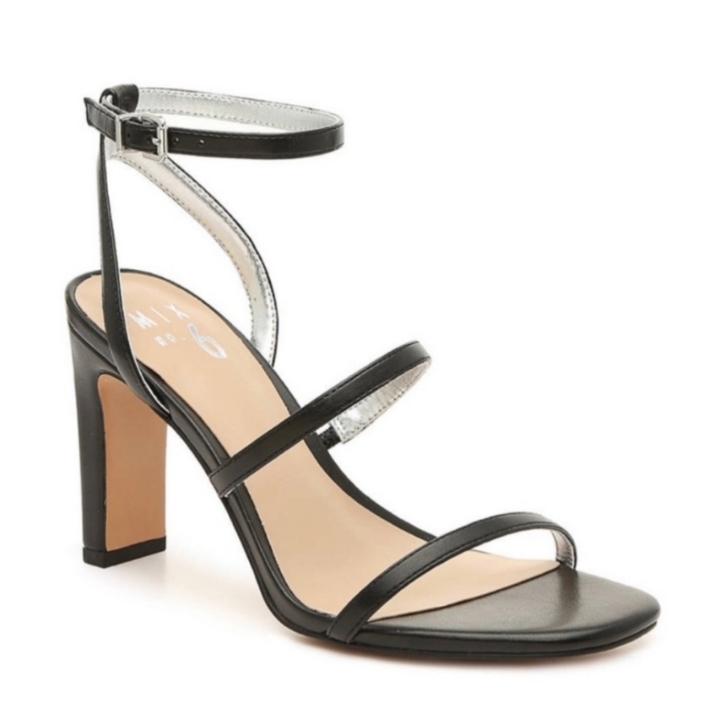 Black Strappy Heels DSW - New in box
